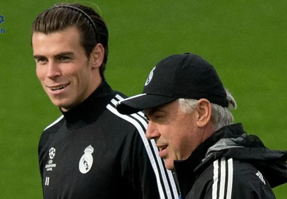Gareth Bale dan Carlo Ancelotti saat bersama di Real Madrid, Bale rekomendasikan Ancelotti sebagai pelatih Manchester United