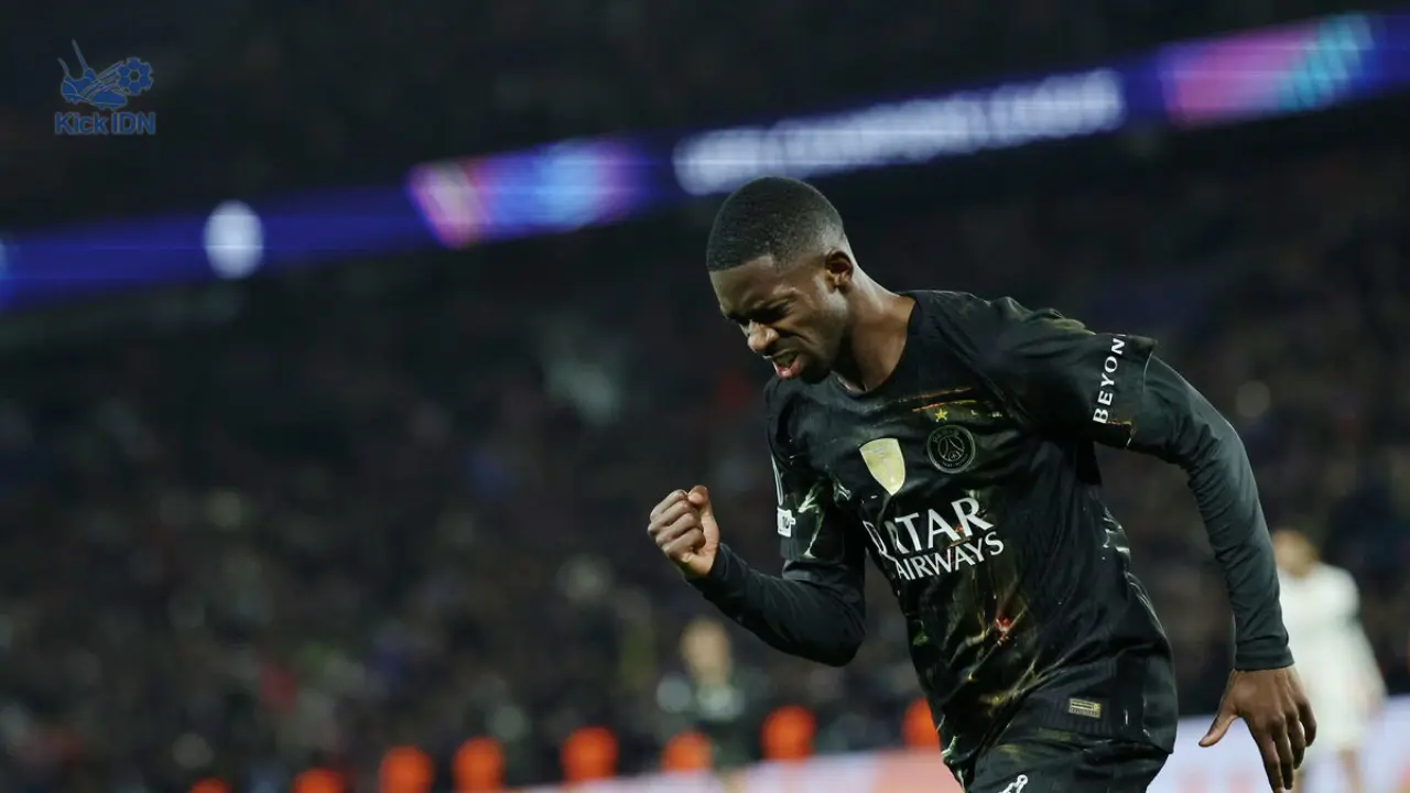 KickIDN analisis brace Ousmane Dembele ke gawang Liverpool di Liga Champions