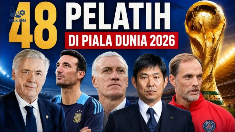 Daftar pelatih Piala Dunia 2026 versi KickIDN
