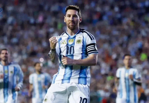 Lionel Messi merayakan gol di Piala Dunia 2026, membuka peluang tampil di Piala Dunia 2030 di usia 43 tahun, analisis PARLAY188